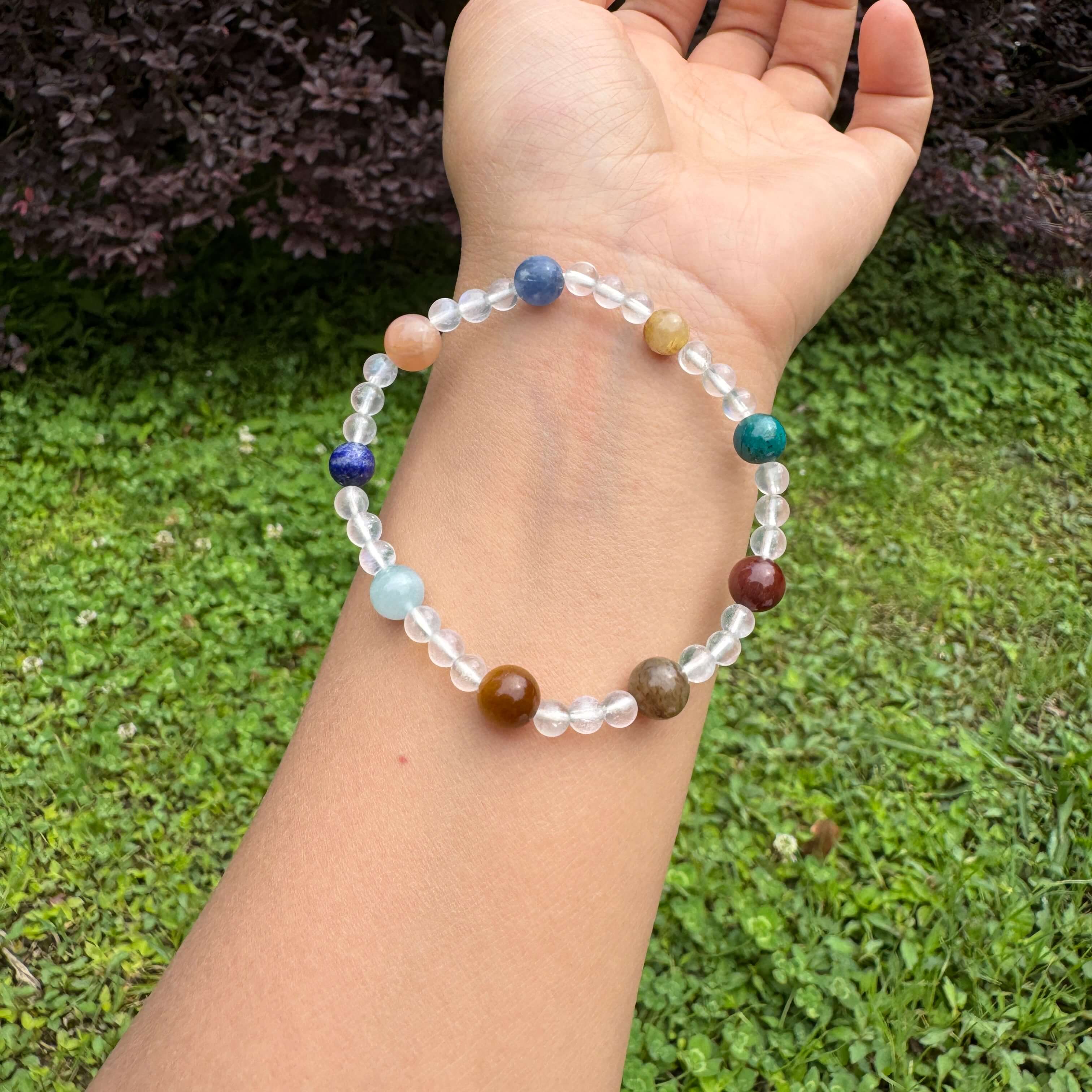 Natural Gemstone Energy Bracelet