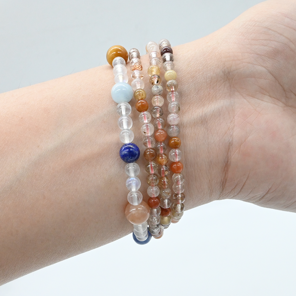 Bracelet énergétique en pierres précieuses naturelles